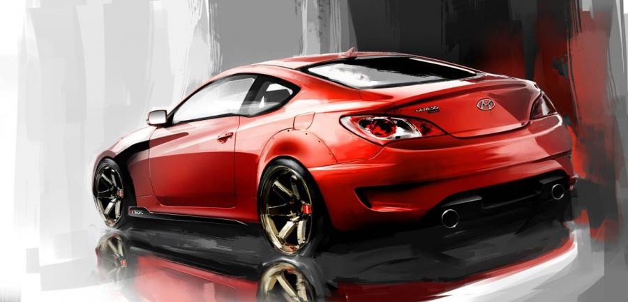  Hyundai Genesis Coupe by ARK Performance 2010 года  (фото 12 из 23)